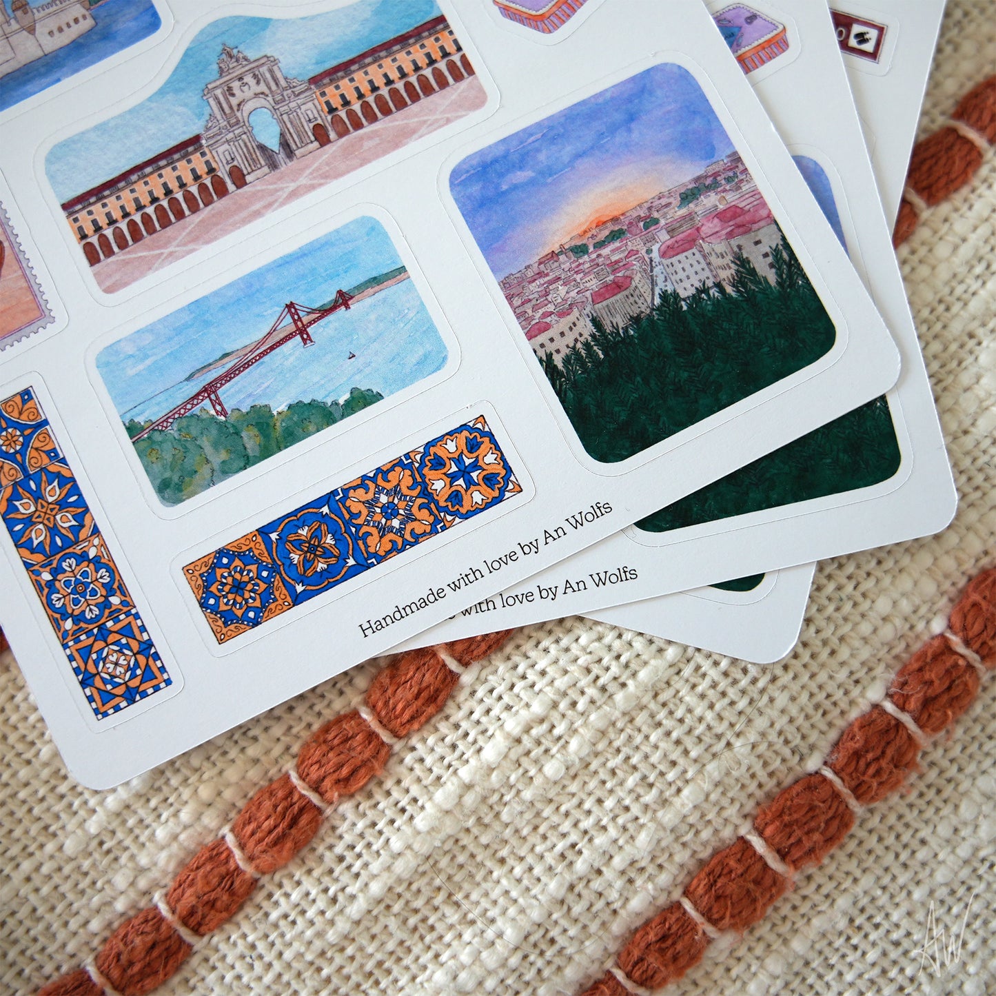 Lisbon Diaries | Sticker Sheet