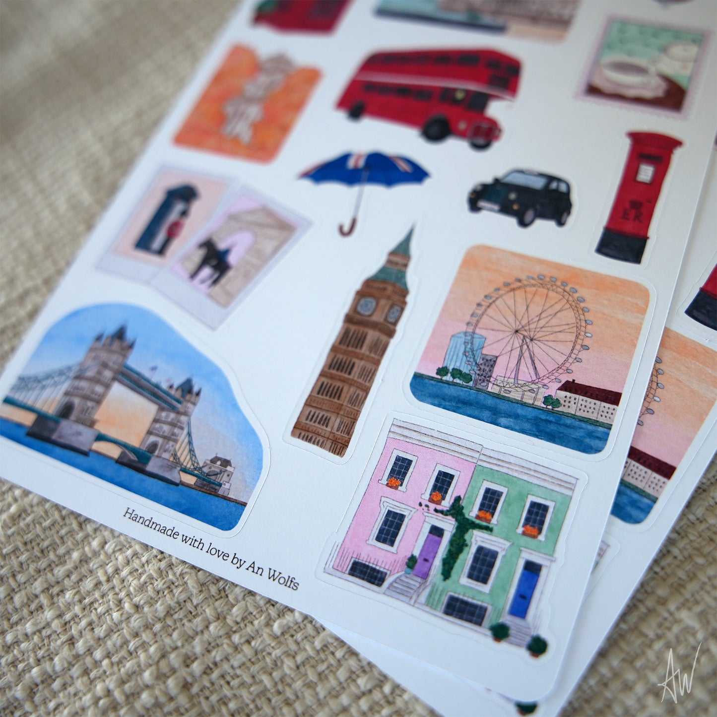 London Diaries | Sticker Sheet
