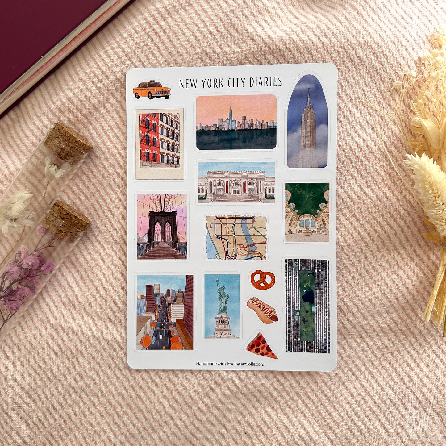 New York City Diaries | Sticker Sheet