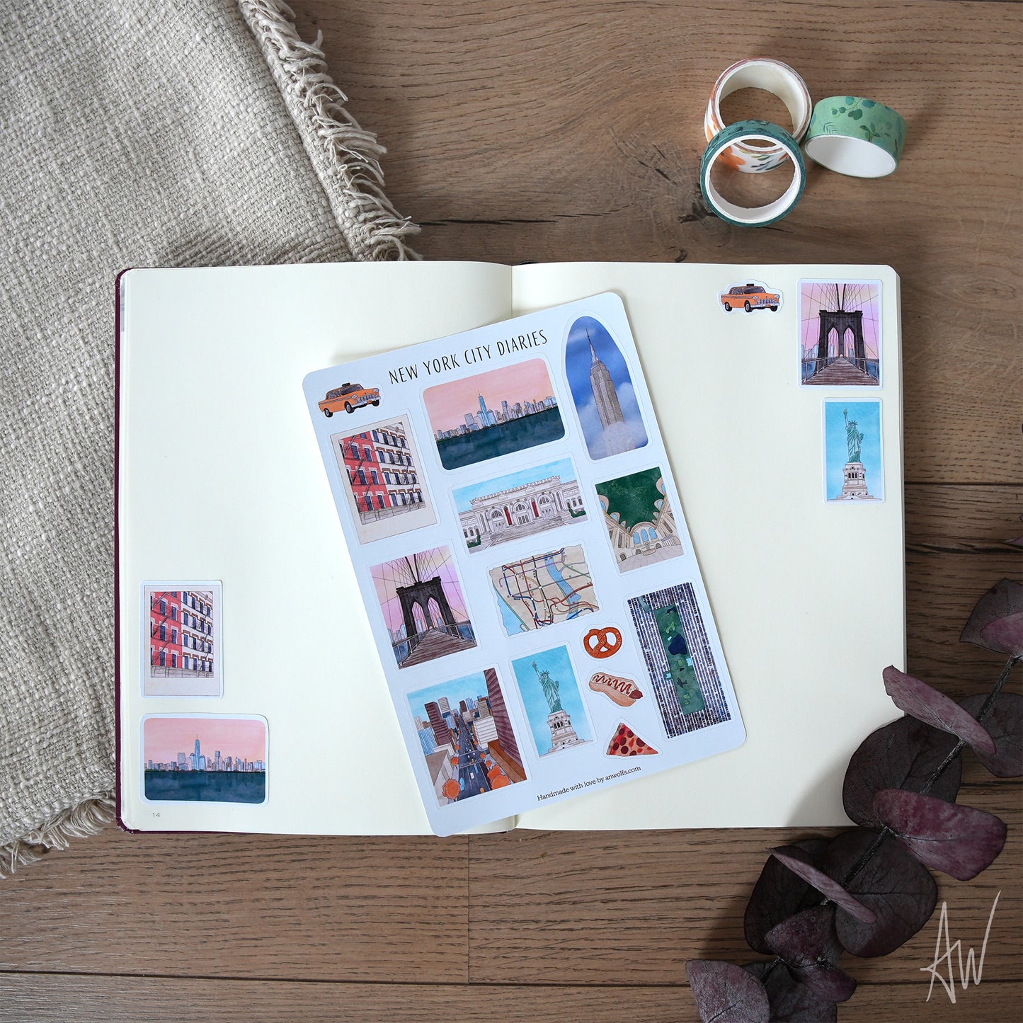 New York City Diaries | Sticker Sheet