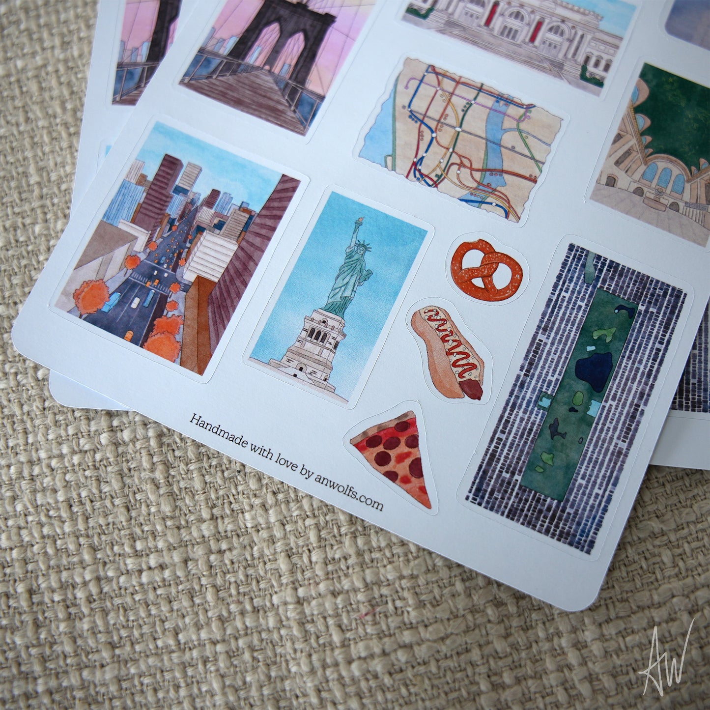 New York City Diaries | Sticker Sheet
