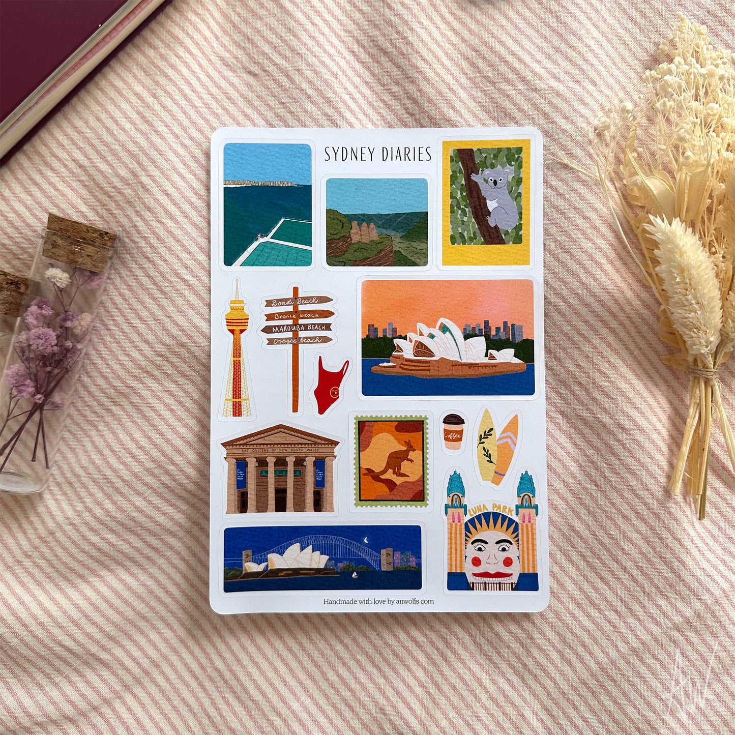 Sydney Diaries | Sticker Sheet