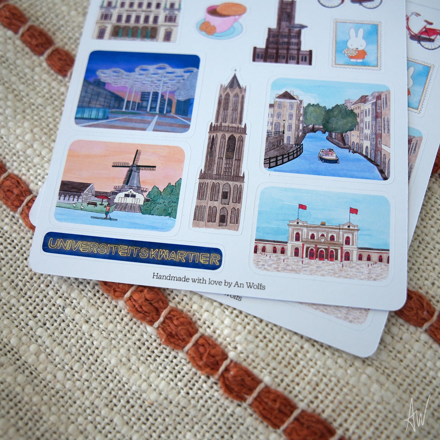 Utrecht Diaries | Sticker Sheet
