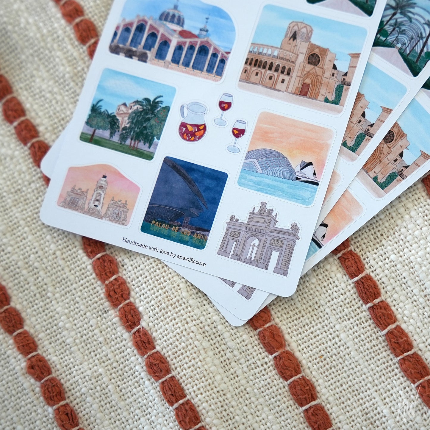 Valencia Diaries | Sticker Sheet