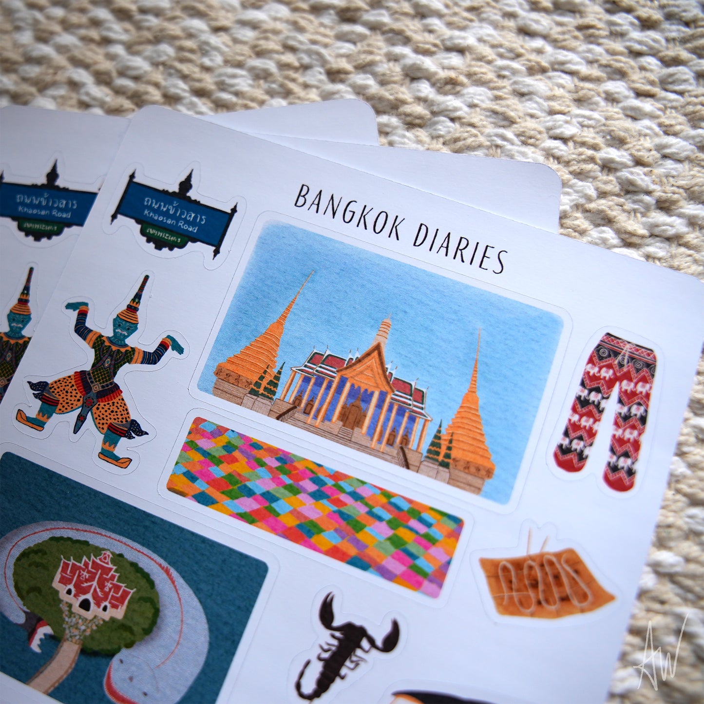 Bangkok Diaries | Sticker Sheet