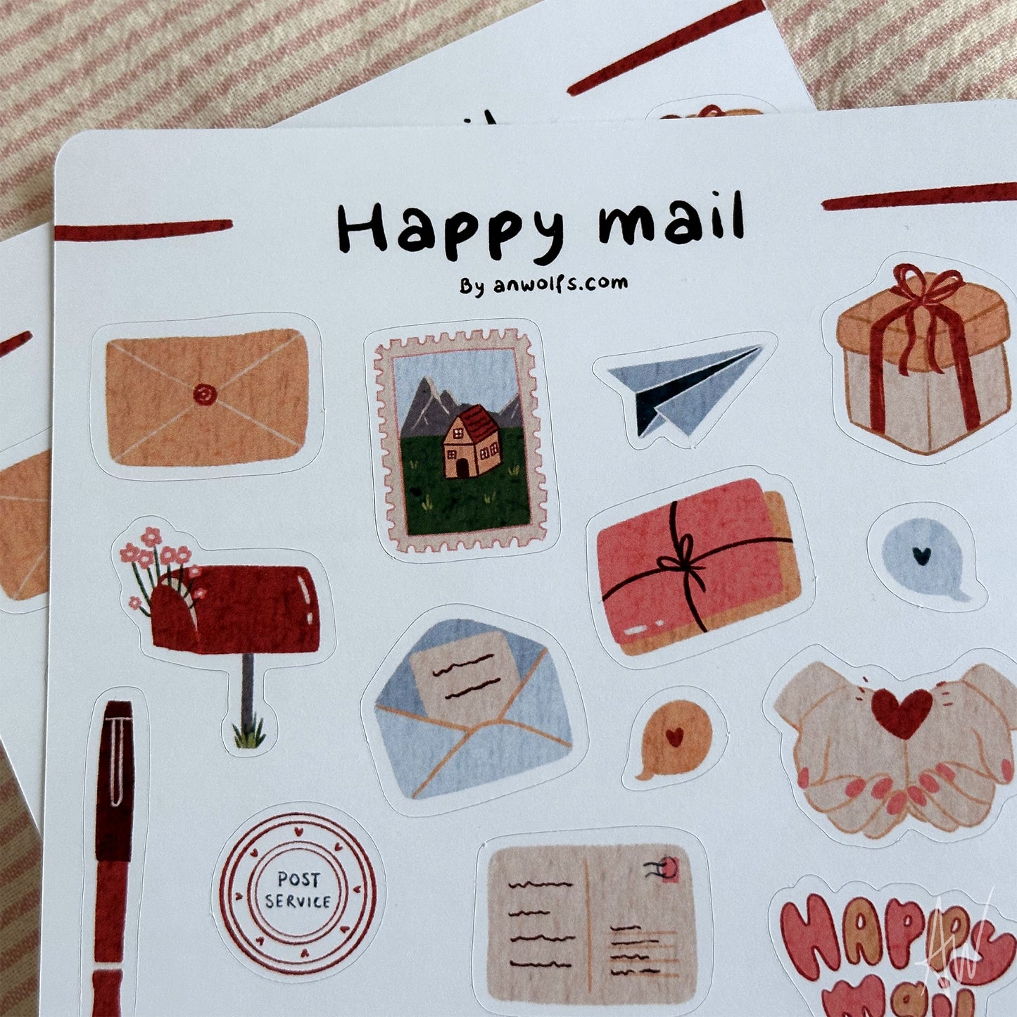 Happy mail | Sticker Sheet