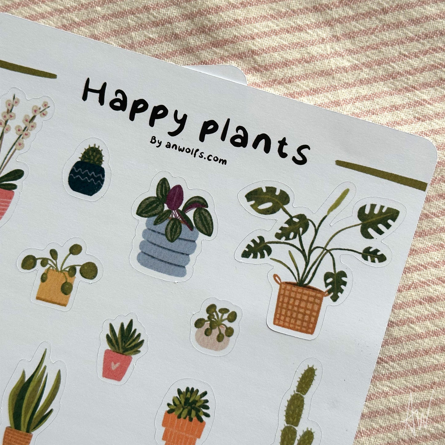 Happy plants | Stickervel