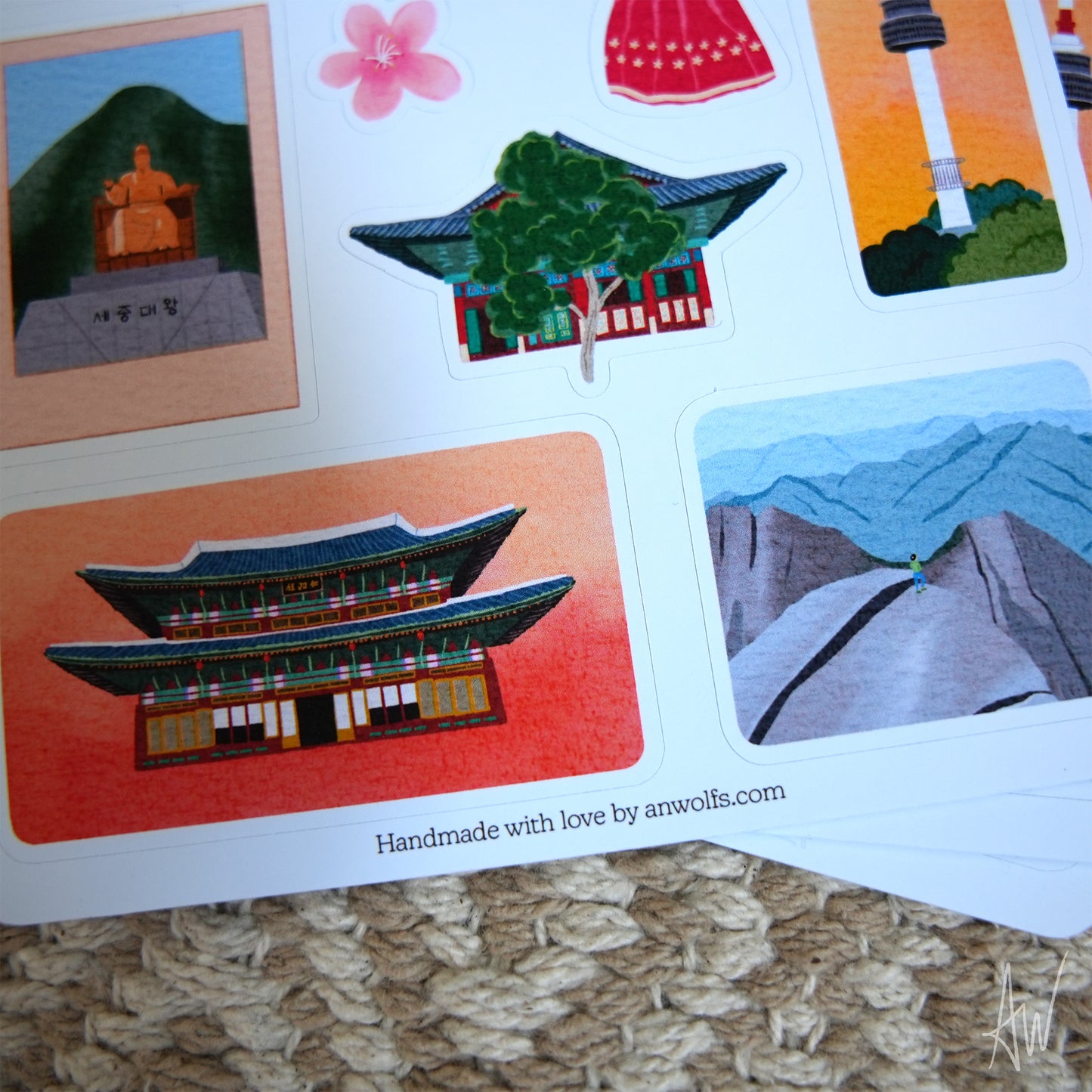 Seoul Diaries | Sticker Sheet