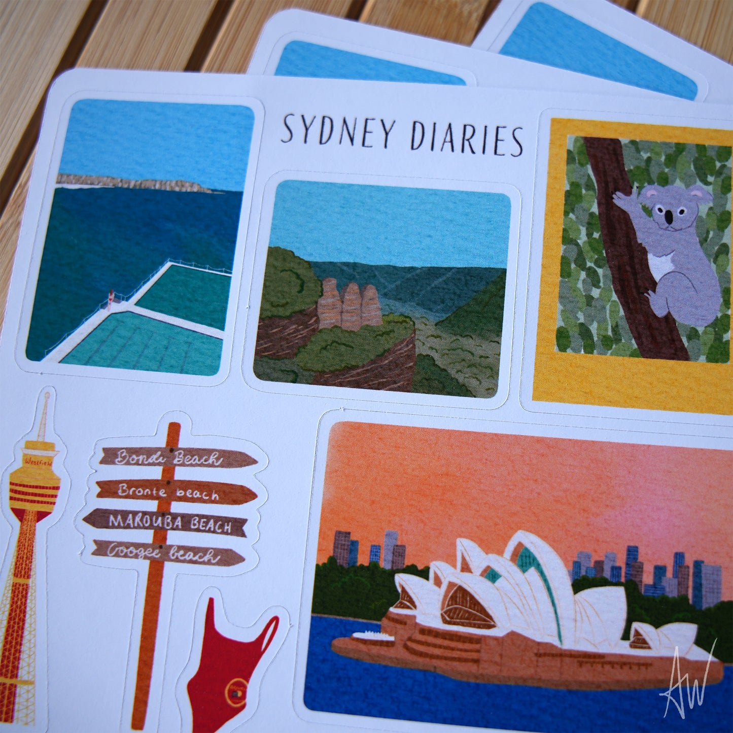 Sydney Diaries | Sticker Sheet