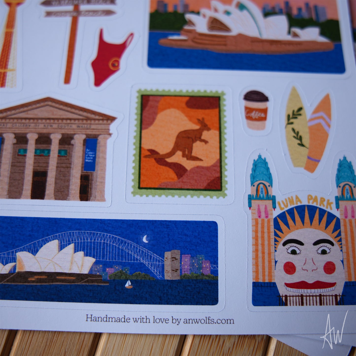Sydney Diaries | Sticker Sheet