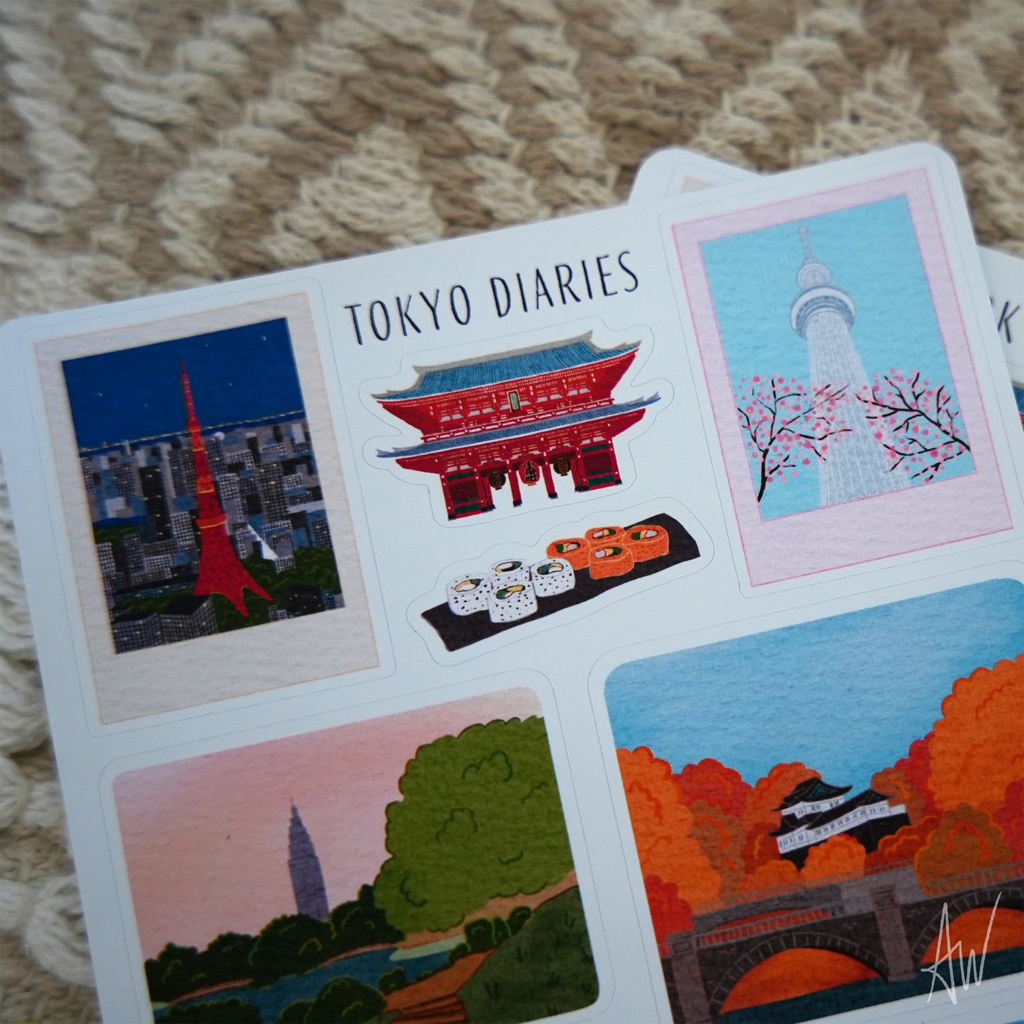 Tokyo Diaries | Sticker Sheet