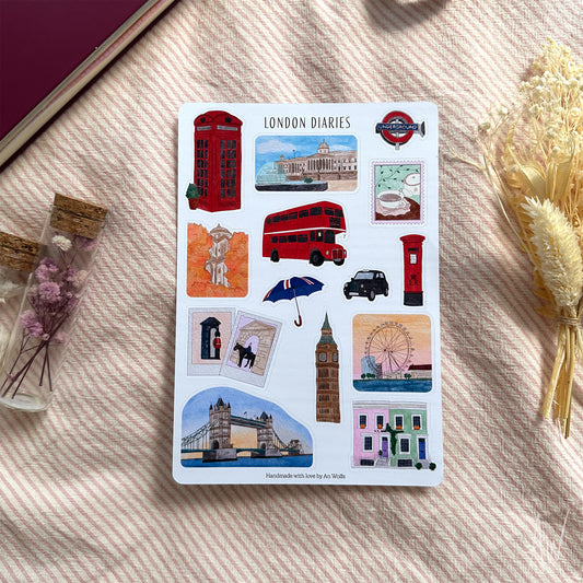 London Diaries | Sticker Sheet