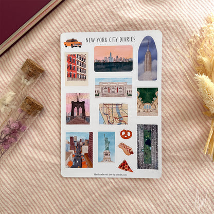New York City Diaries | Sticker Sheet