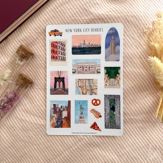 New York City Diaries | Sticker Sheet