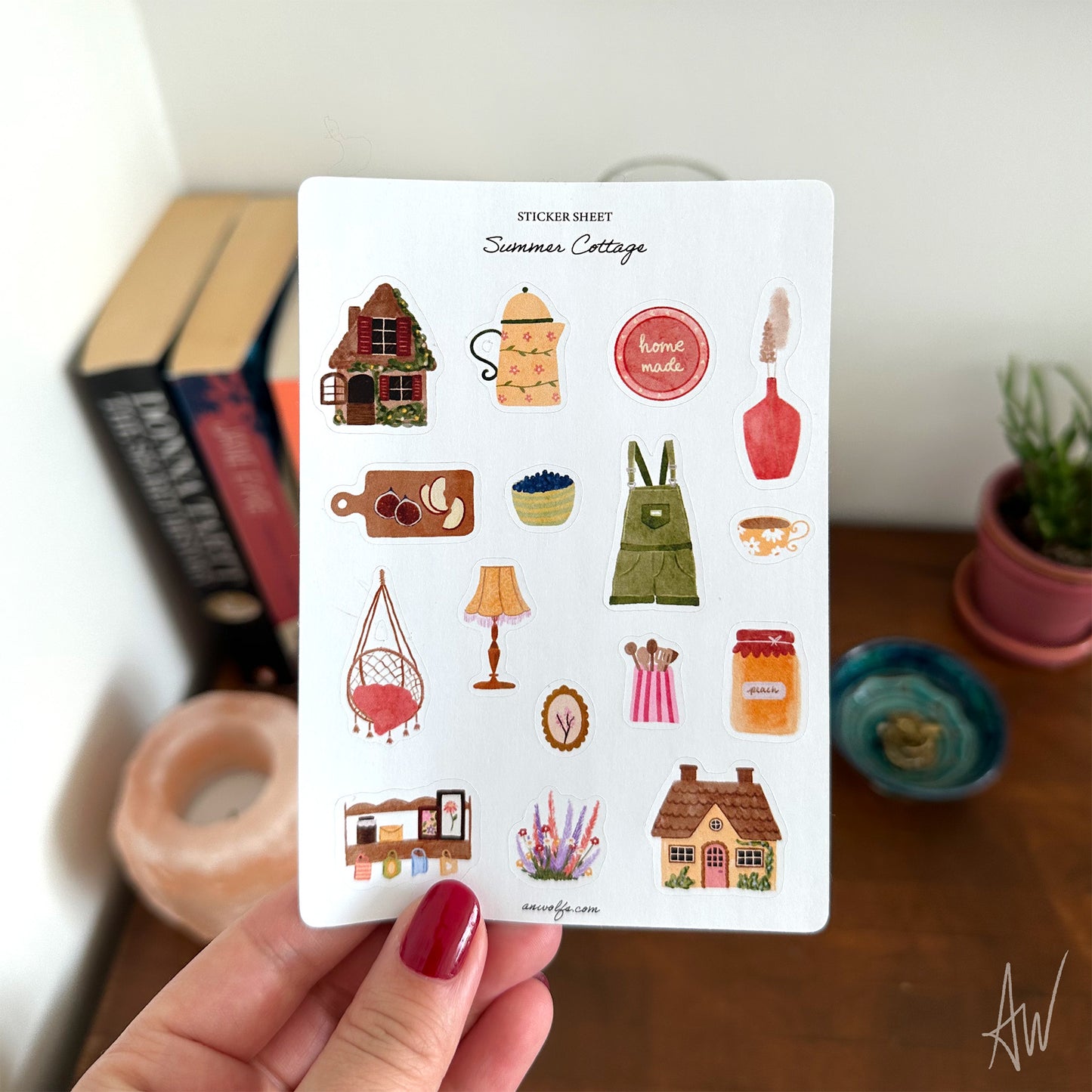 Summer Cottage | Sticker Sheet