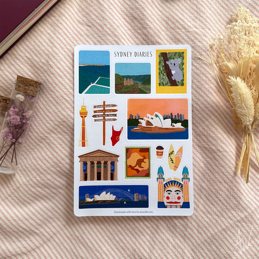 Sydney Diaries | Sticker Sheet
