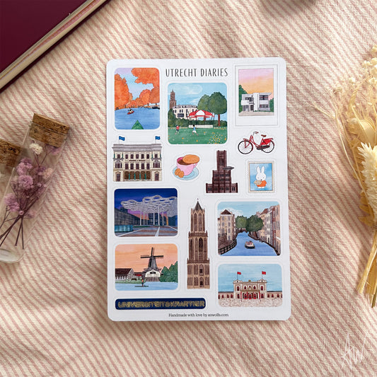 Utrecht Diaries | Stickervel