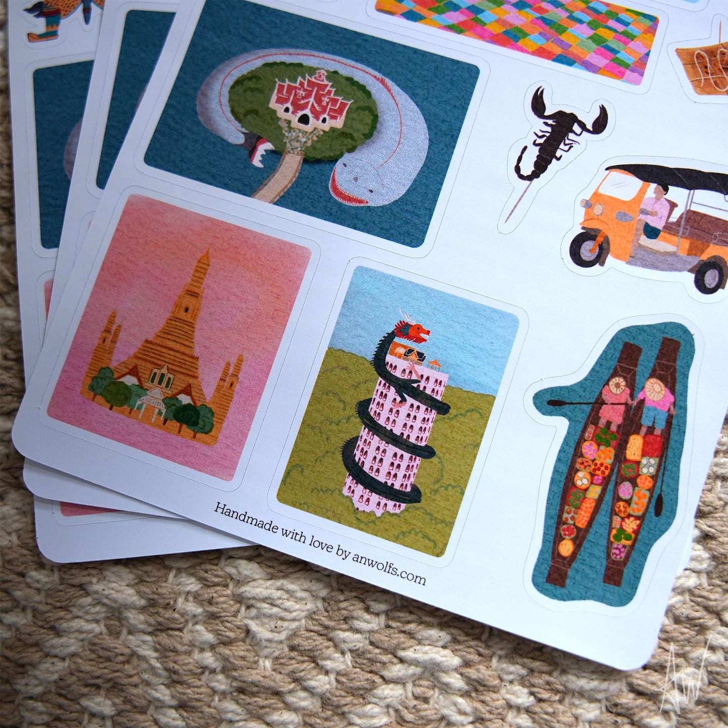 Bangkok Diaries | Sticker Sheet