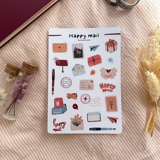 Happy mail | Stickervel 