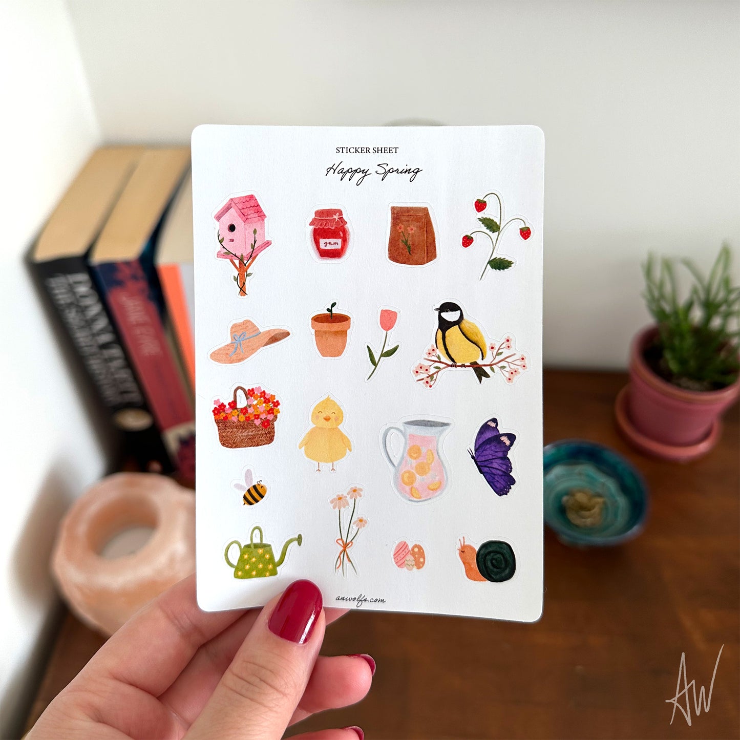 Happy Spring | Sticker Sheet