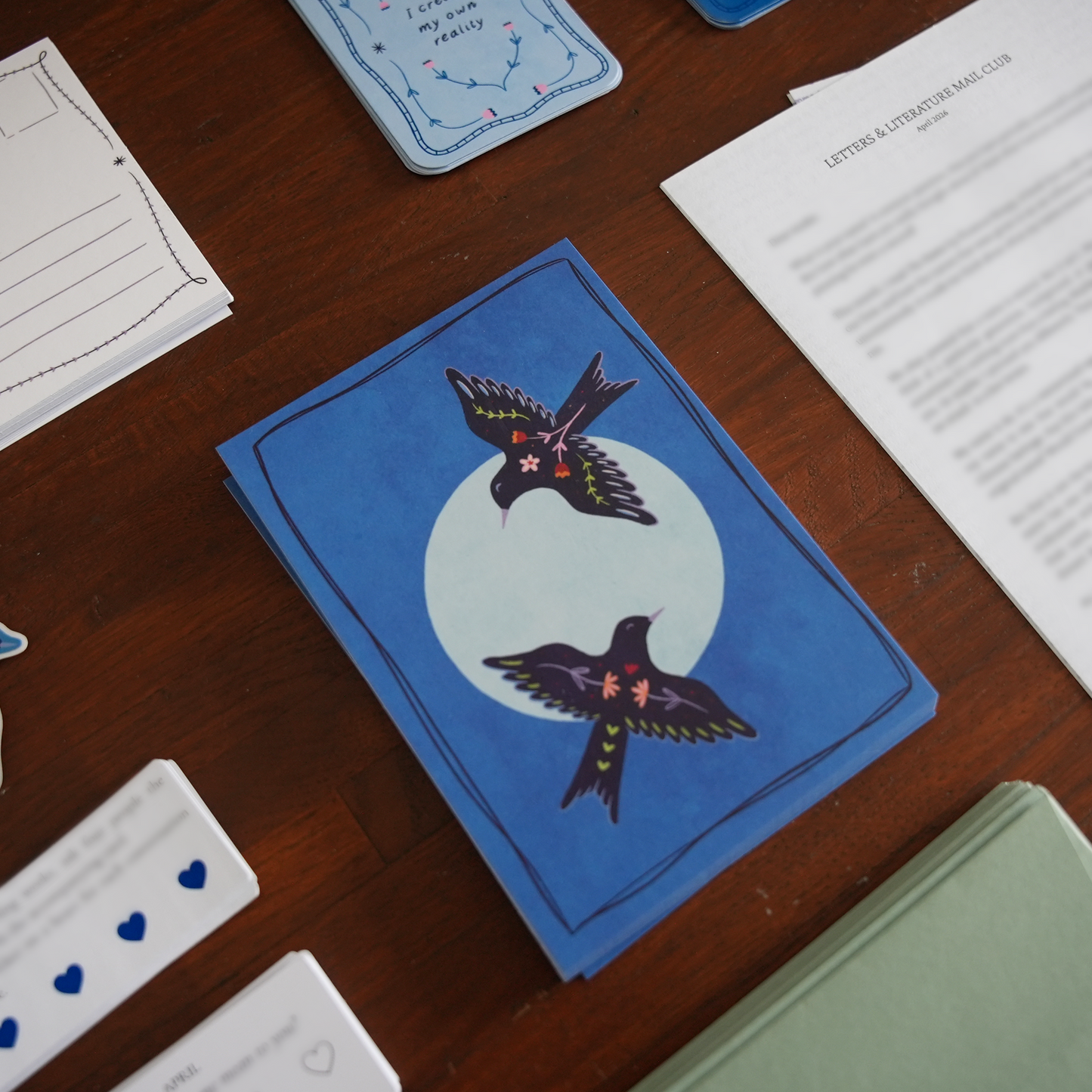 Letters & Literature Mail Club 💌 Early Members