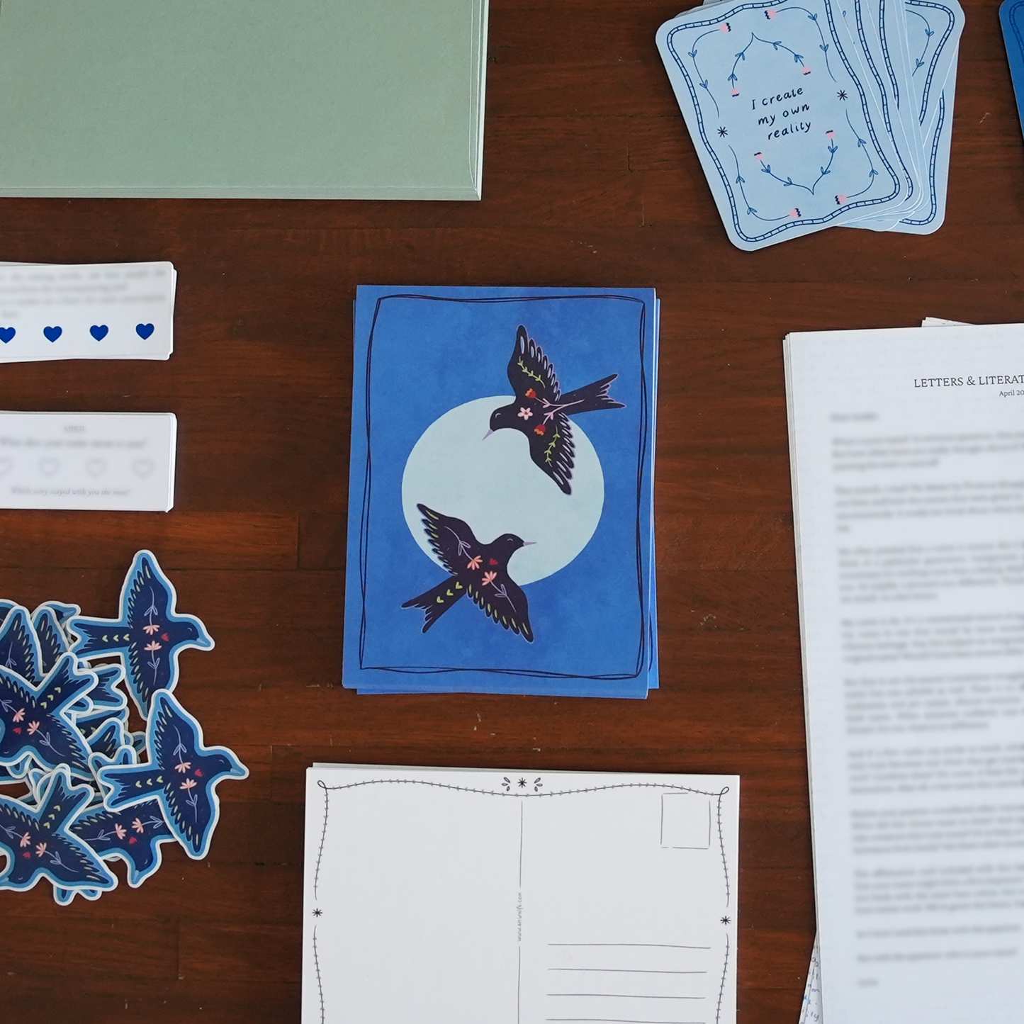 Letters & Literature Mail Club 💌 Early Members